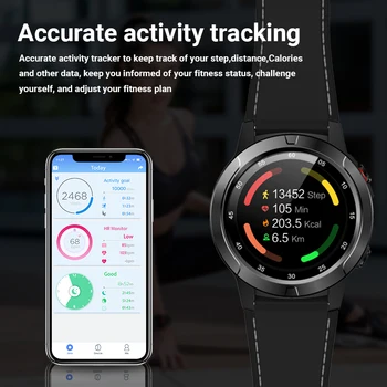 M4 ceas Inteligent IP67 rezistent la apa Bărbați Compass GPS Smartwatch mai multe limbi Monitor de Ritm Cardiac Apel Memento Mesaj tracker de Fitness