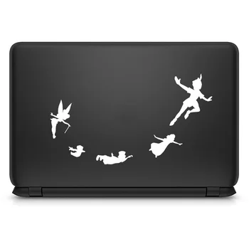 Zbura la Neverland Peter Pan Laptop Autocolant pentru Macbook Decal 16