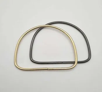 10buc D Forma 13.5 cm Mâner de Metal pentru Sac de Curea de Accesorii Craft Handmade