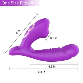 Clitoridiana Supt G Spot Vibrator Vibrator cu 10 Moduri de Puternice Clit Sucker Reîncărcabilă Stimulator Clitoris Jucarii Sexuale pentru Femei