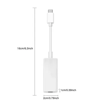 Încărcător Cablu de Tip C Thunderbolt 3 USB-C La Thunderbolt 2 Adaptor hub Cablu Pentru Telefon Chromebook de Carte de Suprafață 2 USB Datenkabel