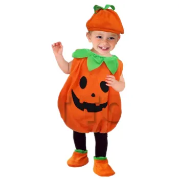 Petrecere de Halloween Costume Copilul Copilul de Dovleac Costum Cosplay pentru Copil Fată Băiat Rochie Fancy 80-150cm
