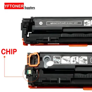 CF210X CF211A CF212A CF213A Cartuș de Toner Pentru HP LaserJet Pro 200 Color M251nw MFP M276nw de tonere de Imprimare