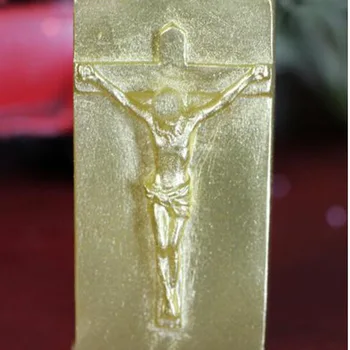 Silicon DIY Biserica lui Isus săpun manual lumanare tort de decorare mucegai