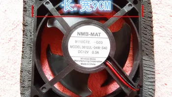 Original NMB-MAT MODEL 3612JL-04W-S40 12V 0.3 a 9cm ventilatorului de răcire Frigider