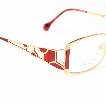 Chashma Designer de Brand Titan Feminine Lentes Opticos Gafas de Calitate Superioară Ochelari de soare pentru Femei Ochelari pentru Lentile Progresive