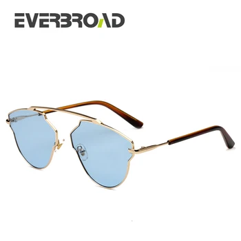 Franceză Brand Mare Formă Neregulată Design oculos femininos de sol 2017 ochelari de Soare Unisex EV2757