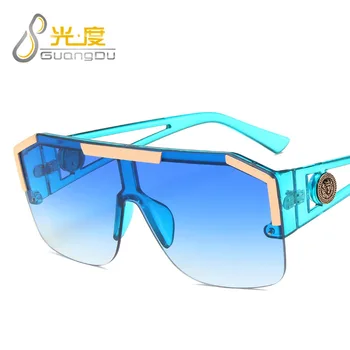 Mare pătrat ochelari de soare femei bărbați 2020 uv400 de înaltă calitate de brand designer supradimensionate polarizat ochelari de soare oculos de sol feminino