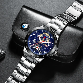 NIBOSI Noua Moda Ceas de Bărbați, Marca Sport Mens Ceasuri Impermeabil Cuarț Ceas Barbat Casual Militare Ceasuri Relogio Masculino