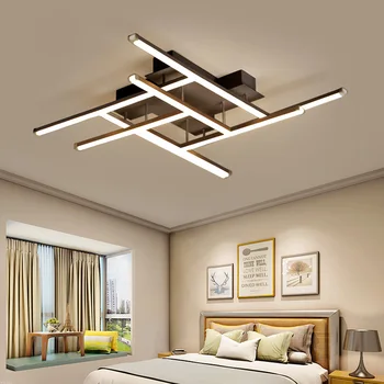 AC85-265V Pătrat Estompat Acrilice lămpi de tavan montate pe suprafață Pentru Iluminat Camera de zi Luzes Dormitor de Economisire a Energiei Decor