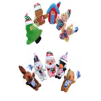 10buc Decoratiuni de Craciun pentru Casa Drăguț Magneți de Frigider Autocolante Animale de Pluș Magneți de Frigider Jucării pentru Copii