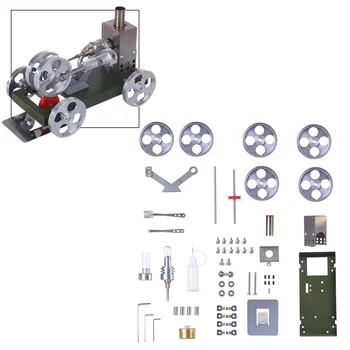 Asamblare DIY Motor Stirling Model de Masina Set Experiment Fizic Jucărie