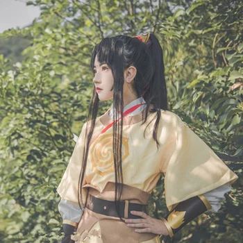 Mo Dao Zu Shi Jin Ling Cosplay Maestru de Demonic Cultivarea Anime Cosplay Costum de Aur Tinuta Peruca Pantofi haine