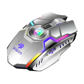 Polițiștii G80 Streamer De Încărcare Wireless Gaming Mouse De Calculator Notebook Mouse De Gaming 2.4 G Marquee Mouse De Gaming
