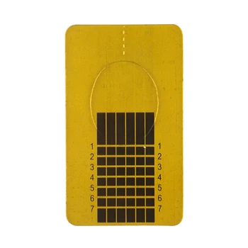 500Pcs/Rola Dreptunghi de Aur de Unghii Forma Acrilic UV Gel Vârful Unghiilor Extensia Ghid francez Auto-Adeziv Forme Autocolante DIY Instrumente