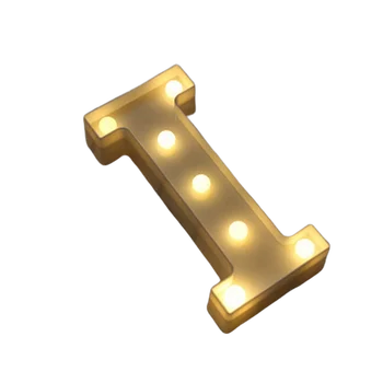 23CM DIY Luminos Lumini LED Scrisoare Lumina de Noapte Creativ Alfabetul englez Numărul Baterie Lampă Romantic Petrecere de Nunta de Decorare