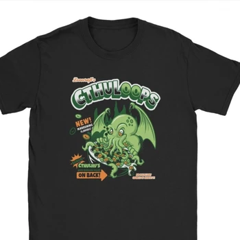 Cthuloops Toate Noi Arome pentru Bărbați Tricou Lovecraft Cthulhu Mythos Topuri de Bumbac Noutate Tricou Harajuku Tee Camasa pentru Barbati