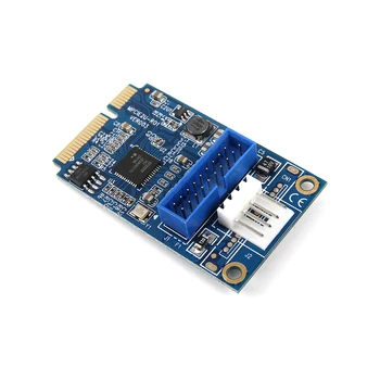 MINI PCI-E-USB3.0 Adaptor de Card Mini PCIE pentru 20Pin/19Pin Card de Expansiune