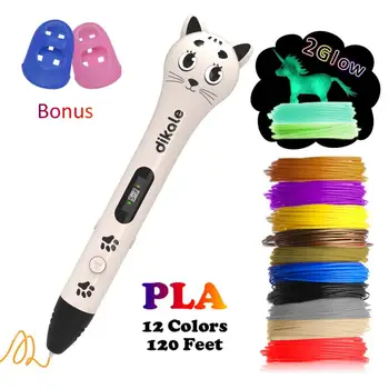 Dikale de Imprimare 3D Pen Câine Drăguț de Design Cat de Proiectare a 7-a Generație a 6-a generație specială pentru NOI Client