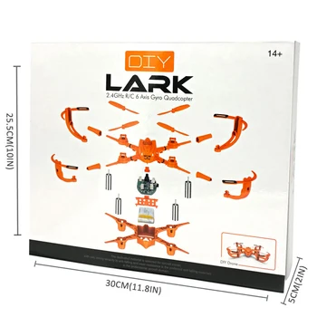 2.4 G neasamblate DIY RC drone 4-axa quadcopter altitudinii joc de puzzle jucarii zburatoare avioane pentru copii cadouri