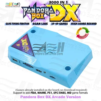 2021 Pandora Box DX 3000 în 1 joc arcade jamma placa pcb pentru masina de arcade 3P 4P joc Retro linie de scanare 3D tekken, Mortal Kombat
