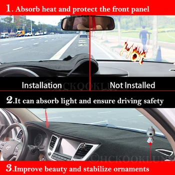 Tabloul de bord Capacul de Protecție Pad pentru Lexus GS GS250 GS350 GS300h GS400h L10 2012~2019 Accesorii Auto Parasolar 250 350 300h