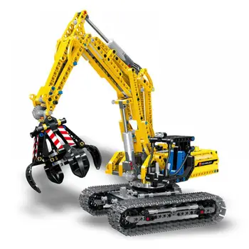 Excavator Mașină Compatibil Cu Legoing Technic 42006 Camion De Model Blocuri Băieți Cadouri De Craciun Jucarii Pentru Copii
