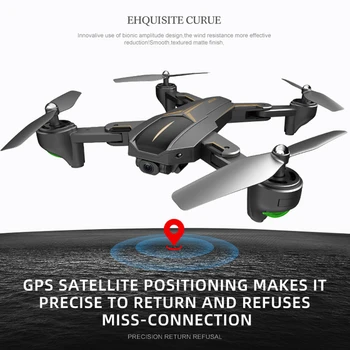 ACESTEA XS812 GPS Drona cu 4K HD Camera Dublă 5G WIFI Altitudinii Urmări Modul RC Drone GPS Quadcopter RC Elicopter Dron