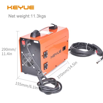 KEYUE MIG-120 Portabil Sudor cu Aparat de Sudura Invertor 220V Sinergic 1kg Gasless 0.8/1.0 Flux Core ARC TIG 3 in 1 Utilizarea Acasă