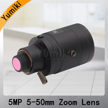 5Megapixel Varifocal M12 Monta Lentile Cu Filtru IR 5-50mm 1/2.7 inch Manual Focus si Zoom Pentru Camera de Acțiune de Vedere la Distanta