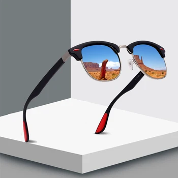 Polarizat ochelari de Soare Barbati Design Clasic, Toate-Fit Oglindă ochelari de soare ochelari de soare pentru Femei P3016