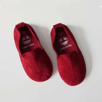 Copii Pantofi De Piele Moale De Blană, Pantofi Pentru Copii Fete De 6 Culori 2018 Moda De Primăvară Copii Mazăre Pantofi Casual Baieti De Mers Pe Jos De Înaltă Calitate