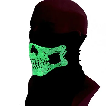 Noua Armată Tactic Craniu De Camuflaj, Masca Fluorescenta Reflectorizante Paintball Eșarfă Militare De Camuflaj Motocicleta Windproof Masca De Fata