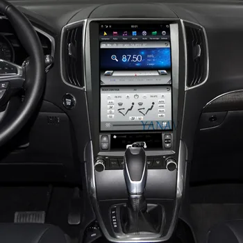 12.1 inch stereo Auto GPS player pentru Ford edge-2019 Android auto de radio-navigație HD ecran vertical multimedia MP3 player