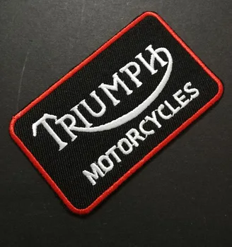 10buc/lot Nou Sosit Triumf Patch-uri insigne Brodate de fier pe îmbrăcăminte Îmbrăcăminte Sacou vesta Pantofi Autocolante motociclist patch-uri