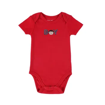 Noi 2017 Brand pentru Tripleți Maneca Scurta Bebelusi Nou-nascuti din Bumbac Corp de copil Copil Băiat și Fată Îmbrăcăminte set