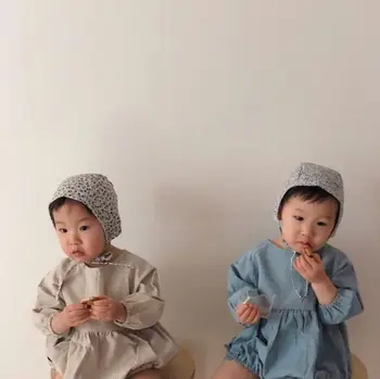 2019 din Japonia și Coreea de Toamnă Nou Copil Bomboane colorate cu Maneca Lunga din Bumbac Haine de fete pentru copii haine