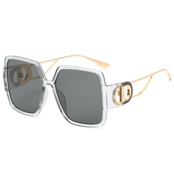2021 Nou Pătrat Supradimensionat ochelari de Soare Pentru Femei Brand de Lux Doamnelor Ochelari de Soare Retro Cadru Mare Nuante Oculos De Sol UV400