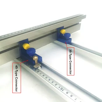 Prelucrarea lemnului Profil Gard și T Urmări Slot Alunecare Paranteze Gabaritul Mitra Gard Conector pentru prelucrarea Lemnului Router/văzut Masă Banci