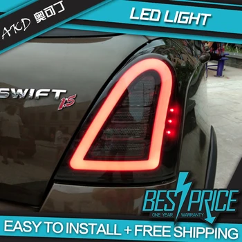 AKD Styling Auto pentru Suzuki Swift stopuri 2004-2017 Swift spate cu LED-uri de Lumină Lampă Spate DRL Semnal Frână Inversă Accesorii auto
