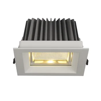 Aisilan Impermeabil LED Downlight Bucătărie Baie de Lumină la fața Locului Pătrat de Aluminiu Plafon Lampa CREE Chip CRI 93