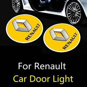 2X LED Portiera Lumina Logo-ul cu Laser Proiector Pentru Renault Megane Triber Talisman Zoe Clio RS Espace Captur Arkana Cadjar 2019 2020
