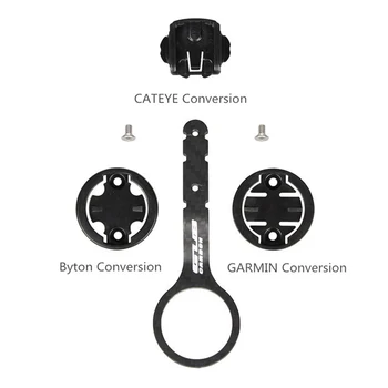GUB Fibra de Carbon Stem de Montare pentru Garmin Cateye Bryton Serie Computer Suport Electronic Derailleur Montator 15g