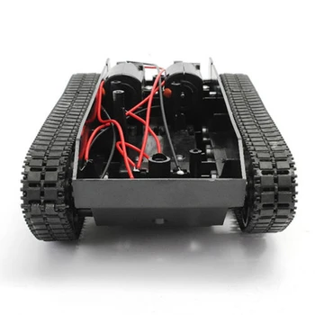 Rc Rezervor Inteligent Robot Tank Car Chassis Kit De Cauciuc Piesa Șenile Pentru Arduino 130 Motor Diy Robot De Jucarii Pentru Copii