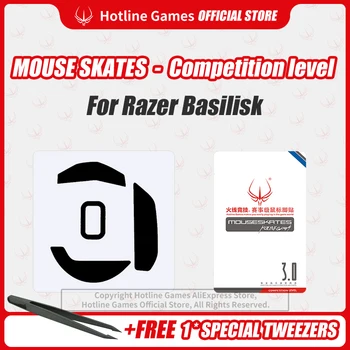 Hotline Jocuri 3.0 Nivelul de Concurență Mouse-ul Patine Picioare Mouse-ul Pad Razer Basilisk Esențiale Mouse-0,28 mm/0,6 mm Grosime