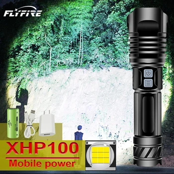 450000LM XHP100 puternic lanterna led-uri 18650 26650 reîncărcabilă usb lanterne lanterna xhp50 vânătoare felinar xhp90 xhp70