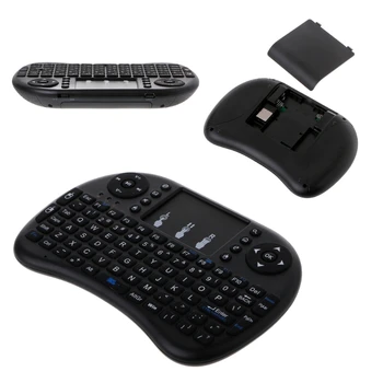 Engleză 2.4 GHz Wireless i8 Tastatura Touchpad-ul Fly Air Mouse-ul Pentru Android TV PS3