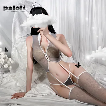 Paloli Femei Exotice Îmbrăcăminte De Corp Ciorapi Fetish Asistenta Sexy Cosplay Lenjerie Plus Dimensiunea Costum Porno Babydoll Purta Îmbrăcăminte