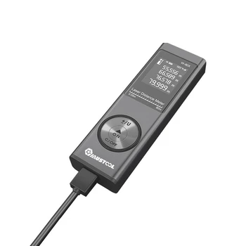 MUSTOOL 80m Digital Mini Laser Telemetru Electronic cu Senzor Unghi de Comutare USB de Încărcare Modul Zonă Volum de Măsură cu Laser
