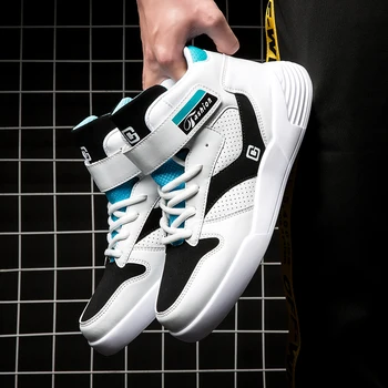 Tendință de moda pentru Bărbați de Înaltă Top Casual Pantofi de Înaltă Calitate Mens Formatori din Piele PU 2020 Nou Fierbinte de Vânzare Om Adidași Calzado Hombre